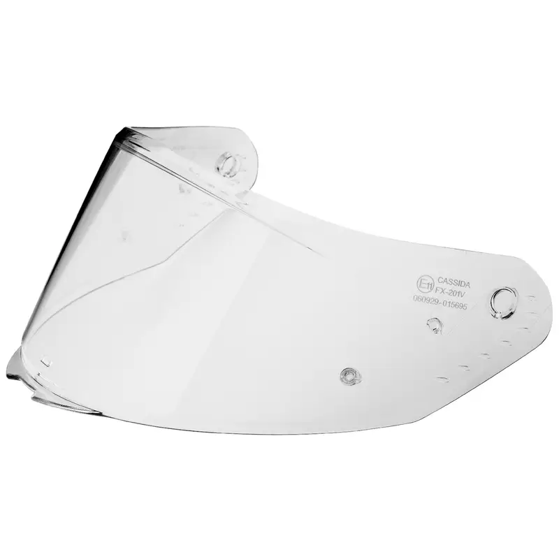 Plexi pro helmy Cassida AERO s přípravou pro Pinlock čiré Nejlepší Volba
