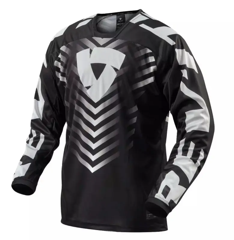 Motokrosový dres Revit Rough černo-bílý Akční Nabídka