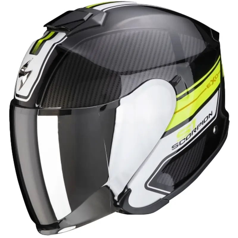 Otevřená přilba Scorpion EXO-S1 Cross-Ville černo-fluo žlutá Horká Nabídka