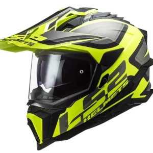 Enduro přilba LS2 MX701 Explorer Alter černo-šedo-fluo žlutá Cenově Výhodný