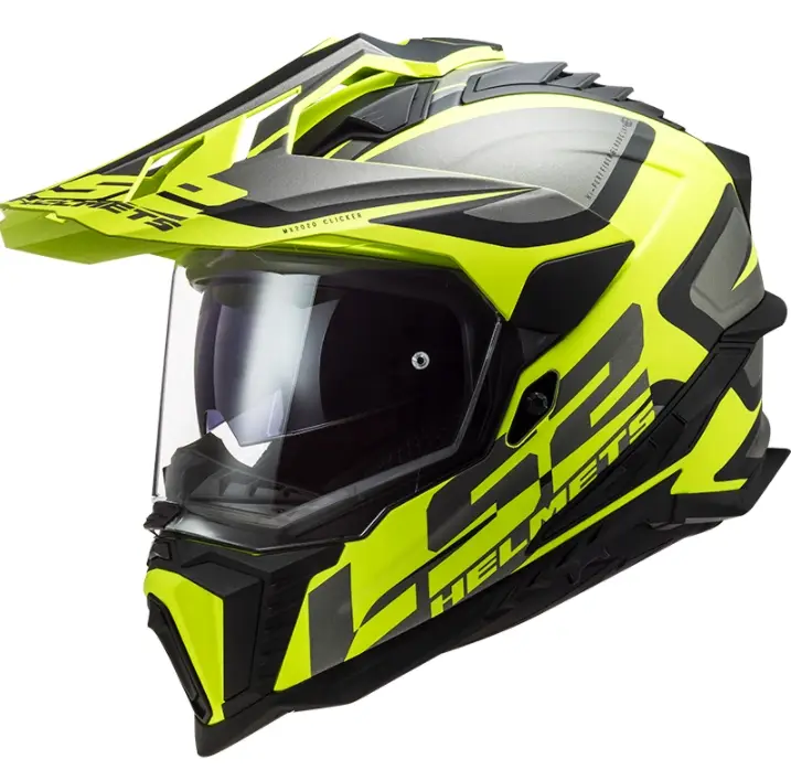Enduro přilba LS2 MX701 Explorer Alter černo-šedo-fluo žlutá Cenově Výhodný