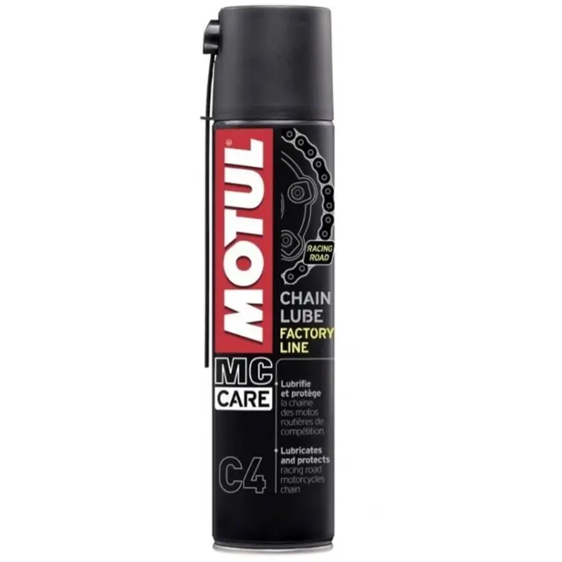 Tovární Cena Sprej na mazání řetězu Motul C4 Lube Factory Line 400 ml
