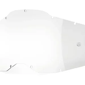 Cenový Hit Plexi 100% Racecraft 2/Accuri 2/Strata 2 čiré (Anti-fog)