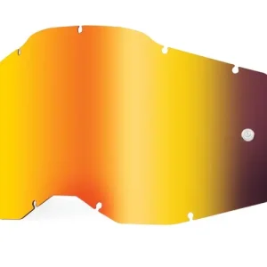 Cenově Výhodný Plexi 100% Racecraft 2/Accuri 2/Strata 2 červené zrcadlové (Anti-fog)