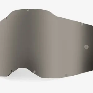 Ihned K Objednání Plexi 100% Racecraft 2/Accuri 2/Strata 2 stříbrné chrom (Anti-fog)