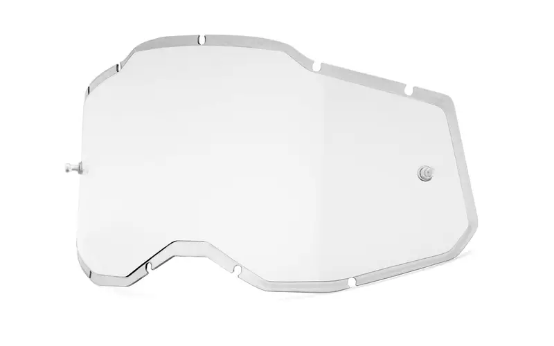 Výprodej Plexi 100% Injected Racecraft 2/Accuri 2/Strata 2 čiré (Anti-fog)