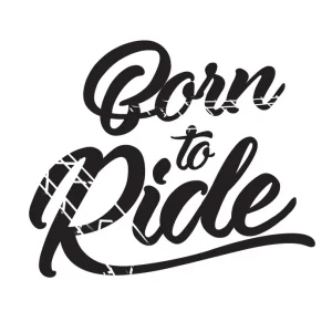 Nálepka Born to Ride Nejprodávanější