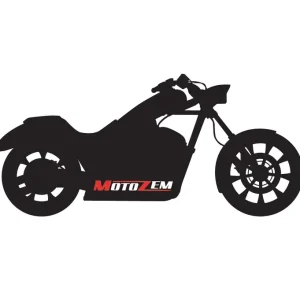 Nálepka MotoZem Chopper Bike Akce
