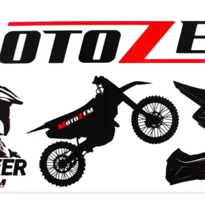 Odeslání Ihned Sada nálepek MotoZem Cross
