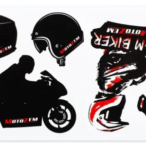 Sada nálepek MotoZem Mix Dokud Zásoby Vydrží