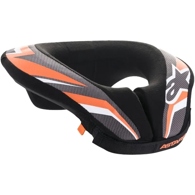 Víkendová Akce Dětský chránič krku Alpinestars Sequence Youth černo-bílo-oranžový