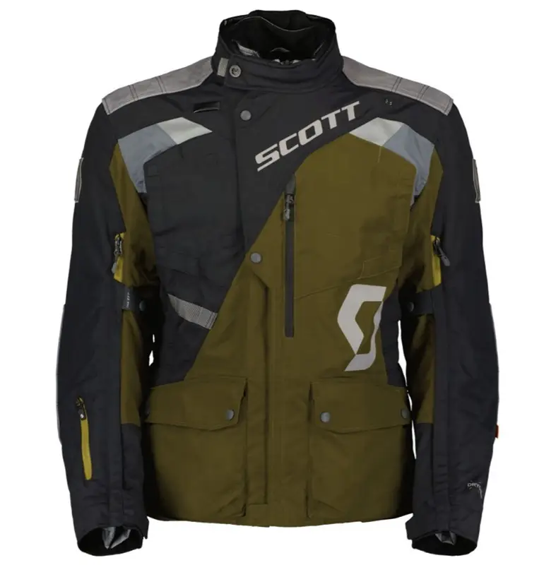 Bunda na motorku SCOTT Dualraid Dryo hnědo-černá Autentický
