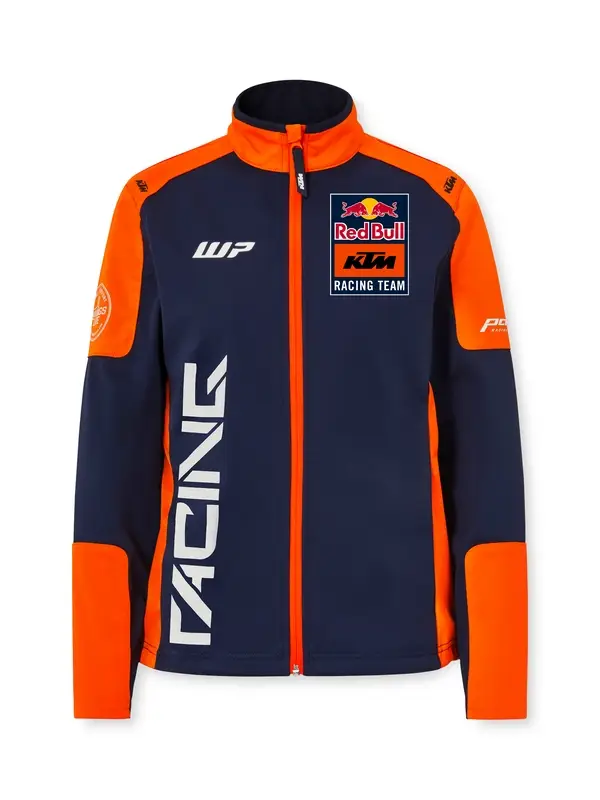 Dámská bunda KTM Replica Team softshell modro-oranžová Hit Sezóny