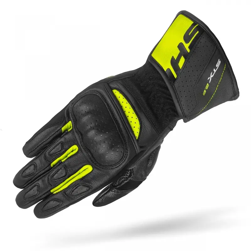 Rukavice na motorku Shima STX 2.0 černo-fluo žluté Originální