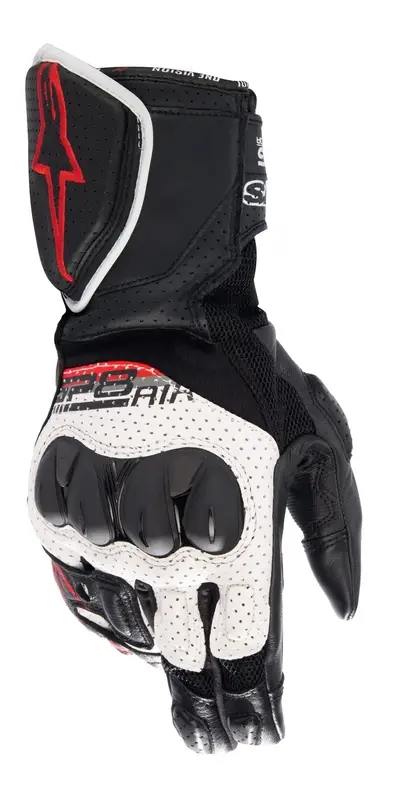 Speciální Cena Rukavice na motorku Alpinestars SP-8 Air bílo-černo-červené