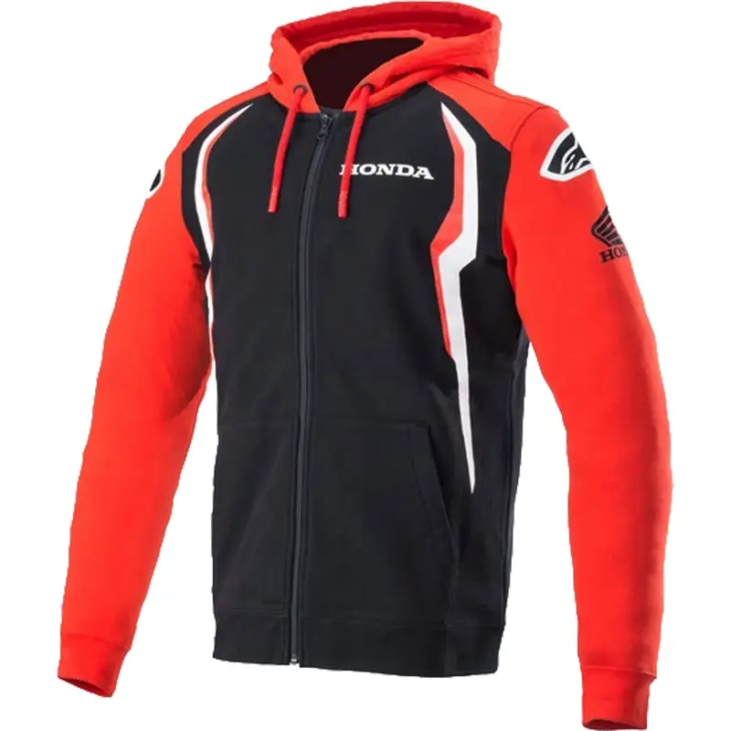 Přímo Od Výrobce Mikina Alpinestars Honda červeno-černá