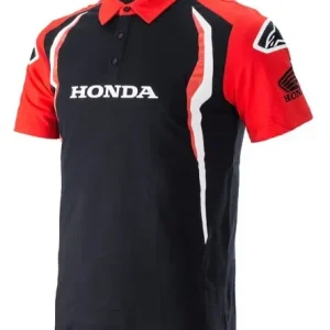 Kup Teď Polo triko Alpinestars Honda červeno-černé