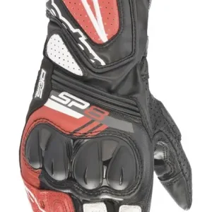 Rukavice na motorku Alpinestars SP-8 černo-bílo-červené Akční Nabídka
