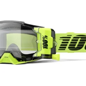 Poslední Šance Motokrosové brýle 100% - USA Armega Forecast fluo zelené (čiré sklo)