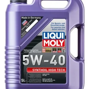 Syntetický motorový olej LIQUI MOLY Synthoil High Tech 5W-40 5 l Omezená Nabídka