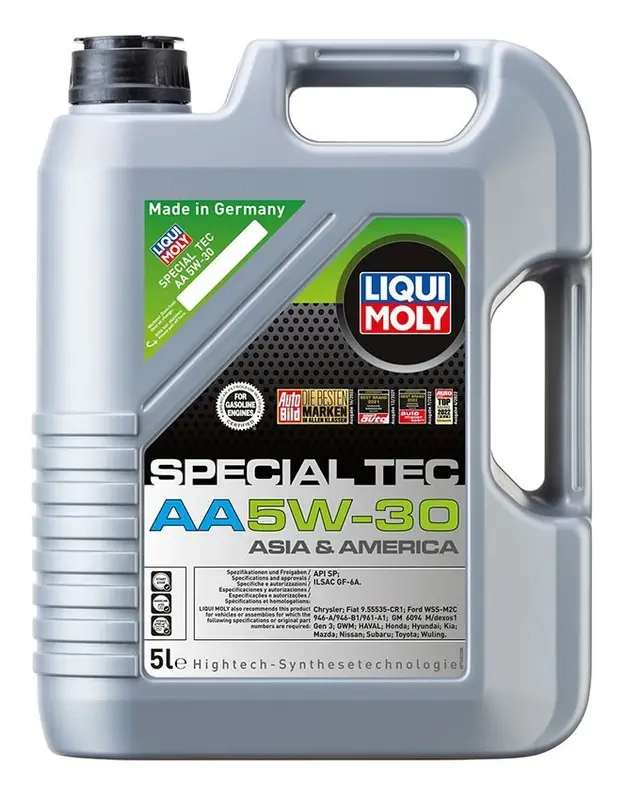 Víkendová Akce Syntetický motorový olej LIQUI MOLY Special Tec AA 5W-30 (Asie, Amerika) 5 l