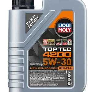 Syntetický motorový olej LIQUI MOLY Top Tec 4200 5W-30 New generation 1 l Nejlepší Volba