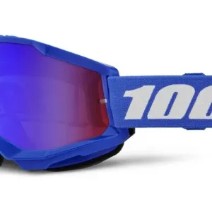 Horká Nabídka Dětské motokrosové brýle 100% STRATA 2 modré červeno-modré plexi