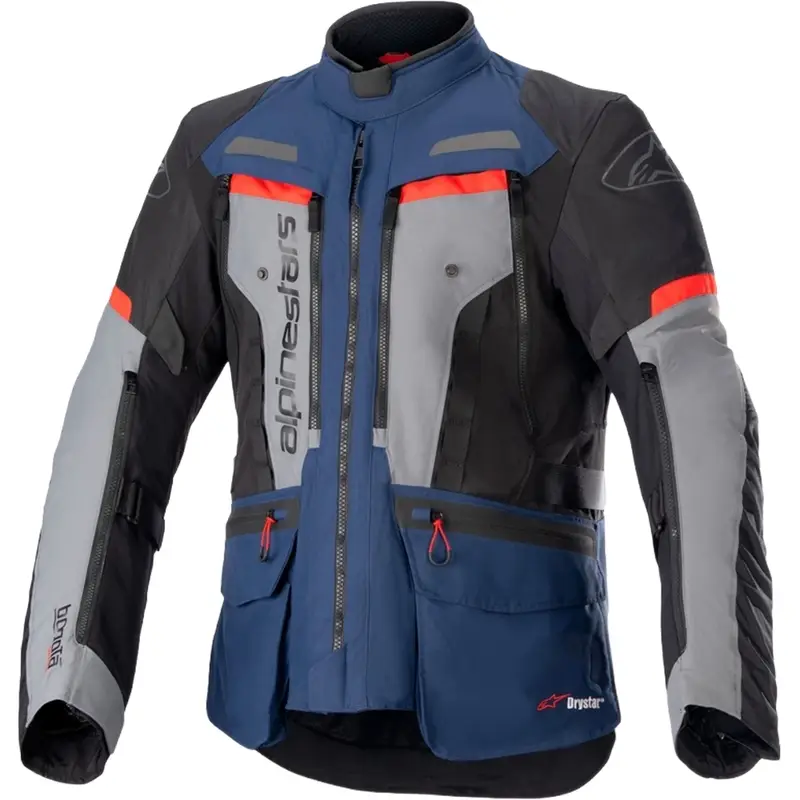 Bunda na motorku Alpinestars Bogota PRO Drystar modro-černo-červená Ihned K Objednání