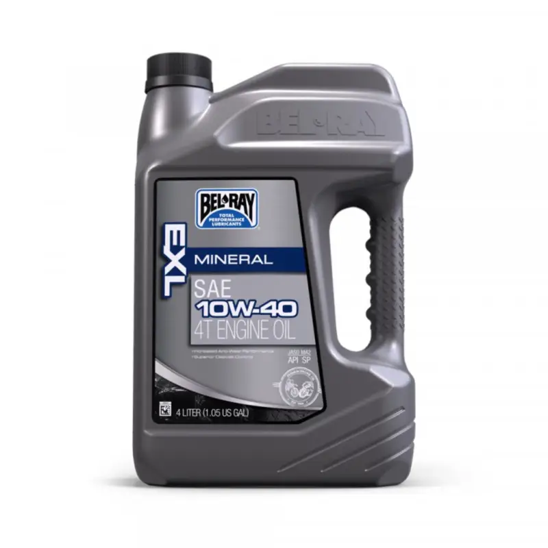 Motorový olej Bel-Ray EXL MINERAL 4T 10W-40 4 l Koupit Online