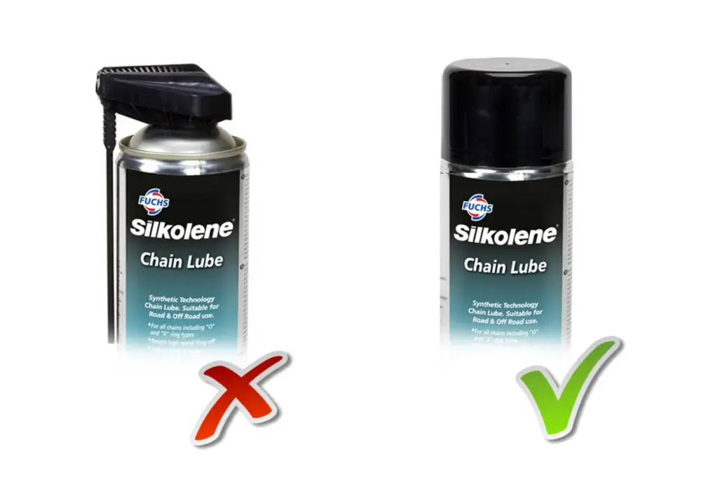 Mazivo na řetěz SILKOLENE CHAIN LUBE SPRAY 601398605 0,5 l Rychlé Dodání