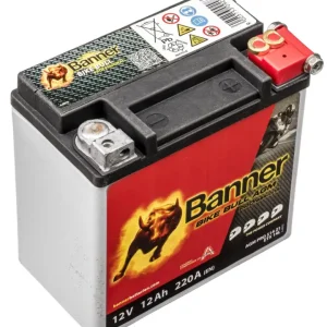 Rychlé Dodání baterie 12V, ETX 14L, 12Ah, 220A, BANNER Bike Bull AGM PRO 150x88x145