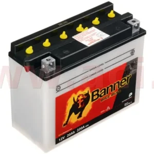 baterie 12V, Y50-N18 l-A, 20Ah, 220A, BANNER Bike Bull 205x90x162 Nízká Cena