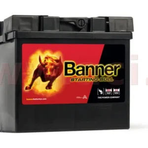 30Ah baterie, 300A, pravá BANNER Starting Bull 187x128x165 Omezená Nabídka