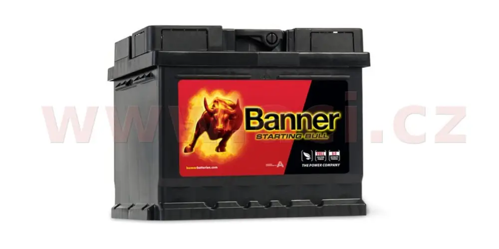 Nejprodávanější 44Ah baterie, 360A, pravá BANNER Starting Bull 210x175x175
