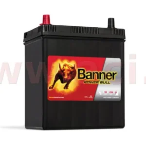 Nejprodávanější 40Ah baterie, 330A, levá, úzké póly BANNER Power Bull 187x127x204(226)