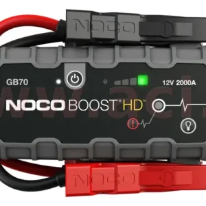 Must-Have startovací box + power banka, startovací proud 2000 A, NOCO GENIUS BOOST HD GB70 (NOCO USA)