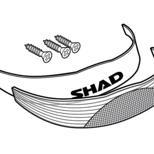 Reflexní prvky SHAD D1B291CAR pro SH29 bílá Rychlé Dodání