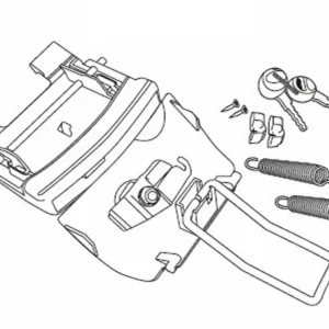 Zamykací mechanismus SHAD D1B46MAR for SH46 Vysoce Kvalitní