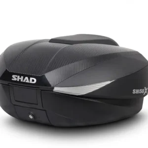 Objednat Nyní Vrchní kufr na motorku SHAD SH58X D0B58206 Karbon (rozšiřitelný koncept) se zámkem PREMIUM
