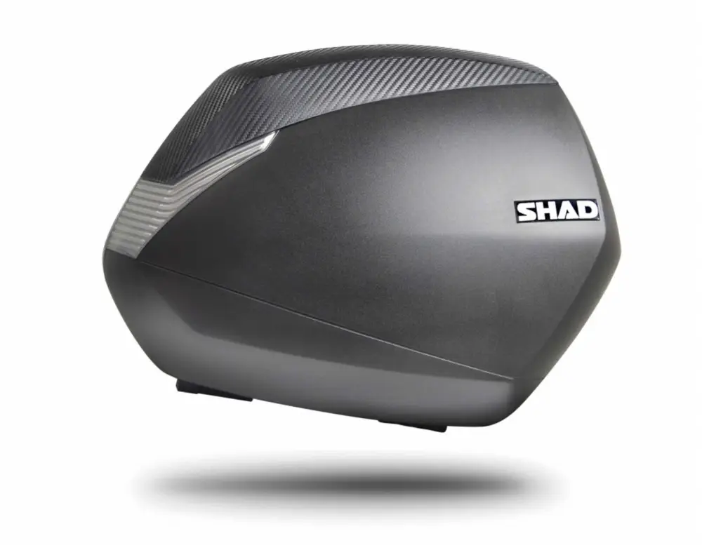 Boční kufry na motorku SHAD SH36 D0B36200 Karbon (pár) se zámkem PREMIUM Cenově Výhodný