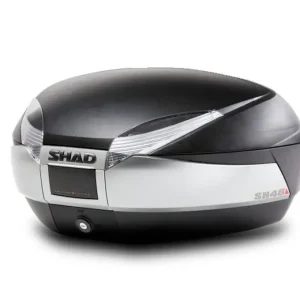 Vrchní kufr na motorku SHAD SH48 D0B48400 nový titan se zámkem PREMIUM SMART Nejlepší Volba