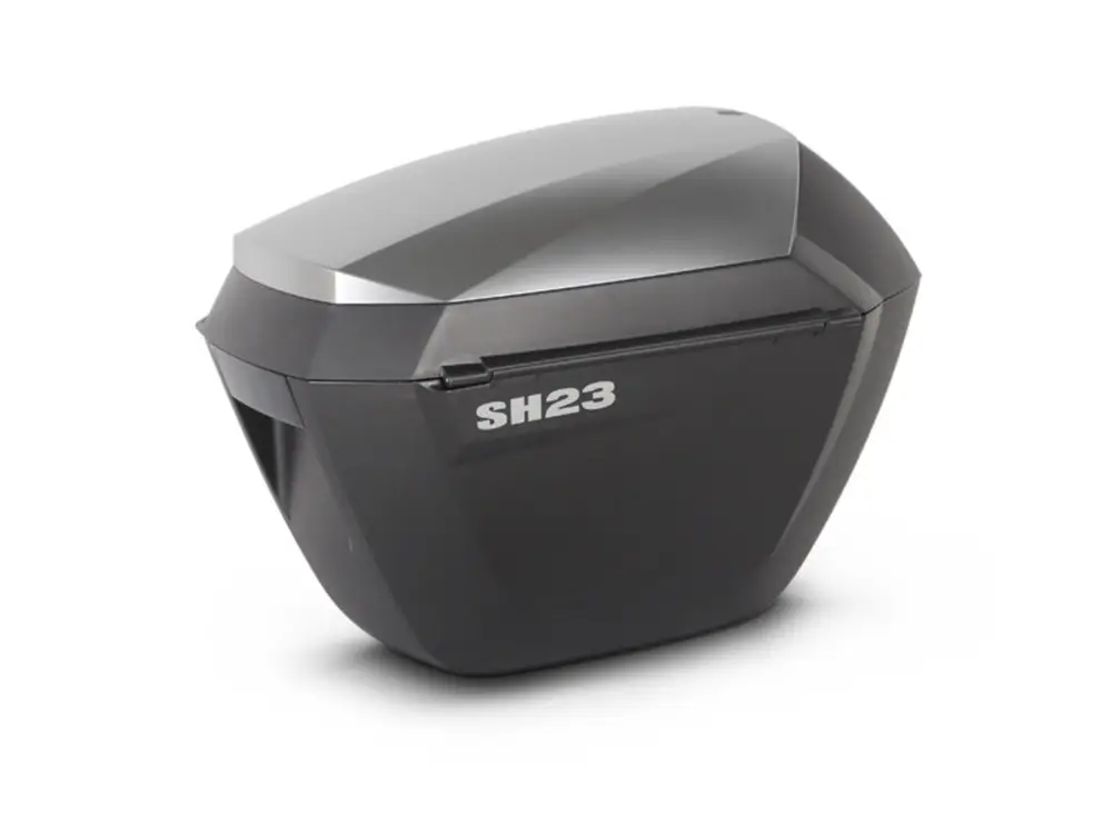 Kup Teď Boční kufry na motorku SHAD SH23 D0B23200W vzhled hliníku