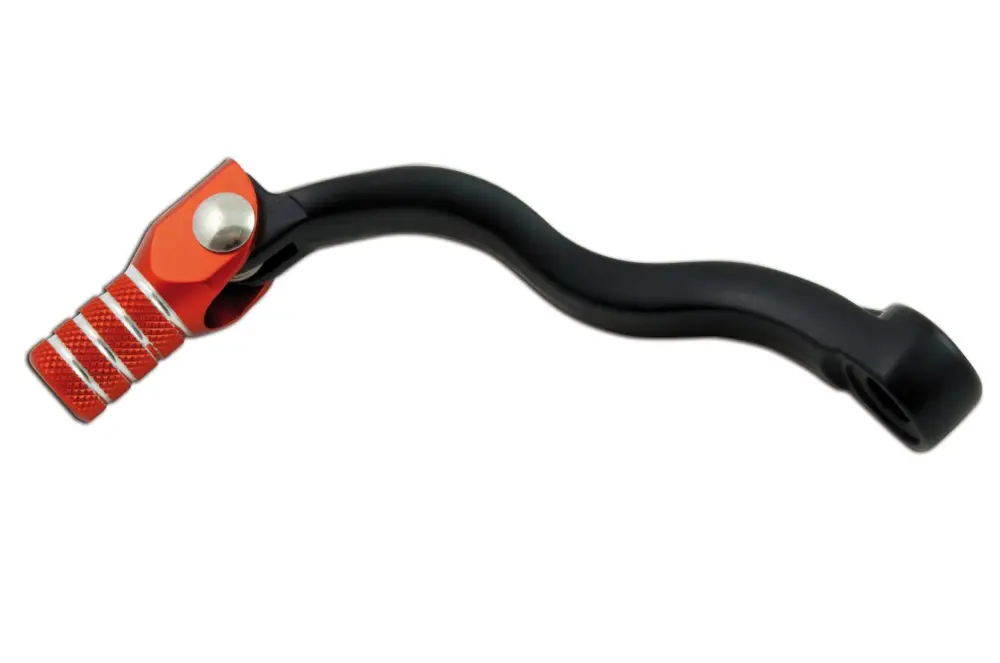 Novinka řadící páka hliníková KTM, RTECH (černo-oranžová)