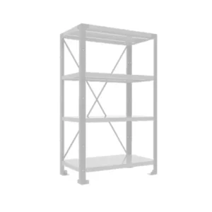 Značkový 4 Shelves module LV8 EQSC0807.G (H2000mm x 800mm x 700mm) zelená