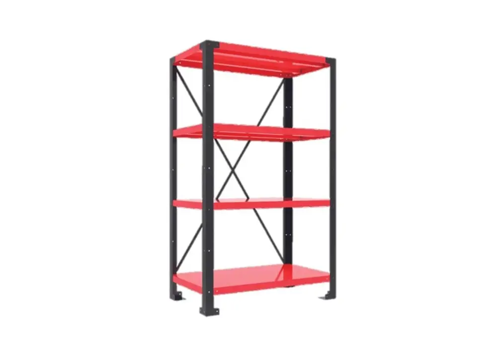 4 Shelves module LV8 EQSC1607.R (H2000mm x 1600mm x 700mm) červená Výprodej