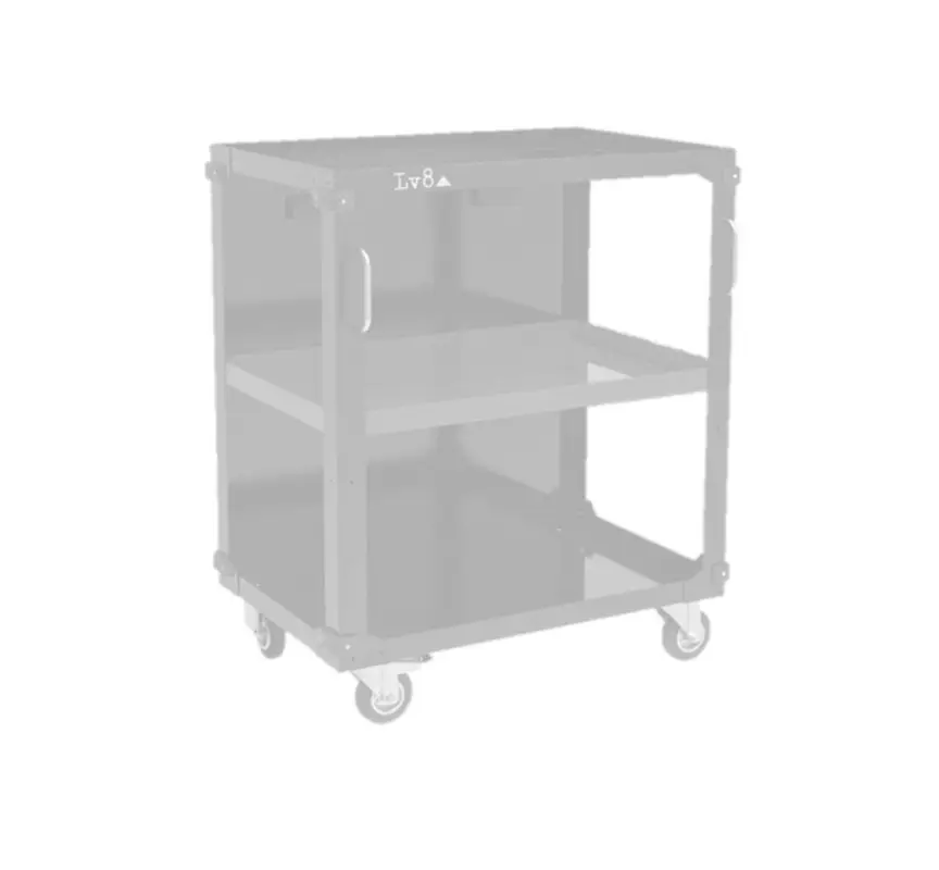 Oblíbený Under table trolleys with 3 shelves LV8 EQC3RS.7605.W L.800 bílá