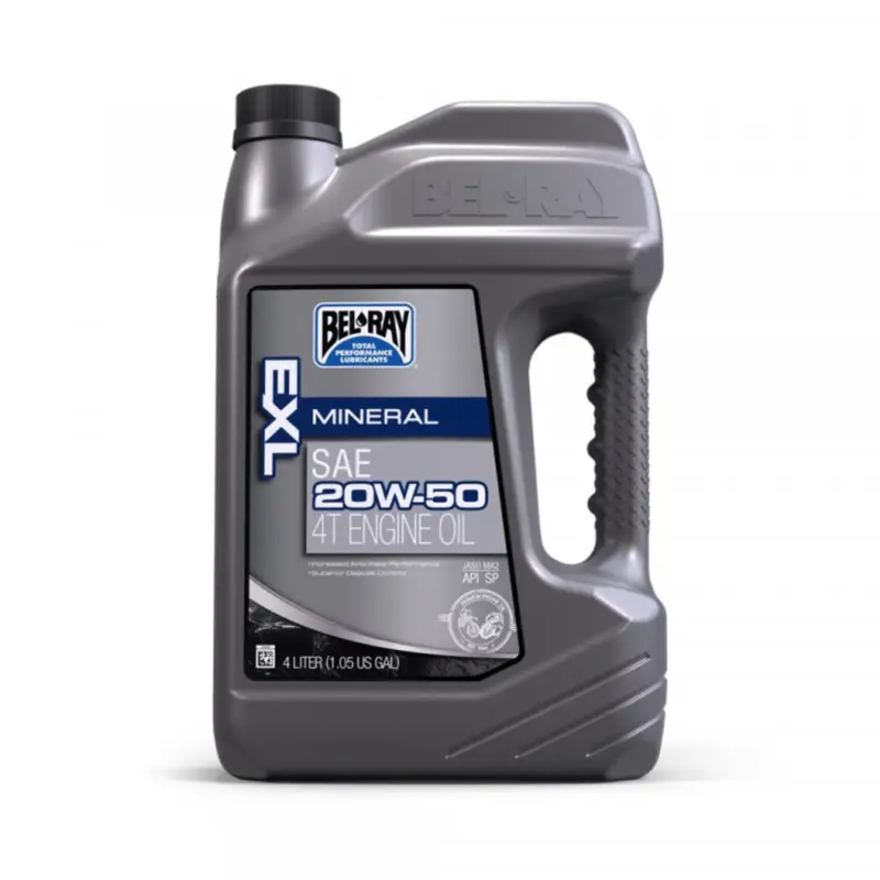 Akční Cena Motorový olej Bel-Ray EXL MINERAL 4T 20W-50 4 l