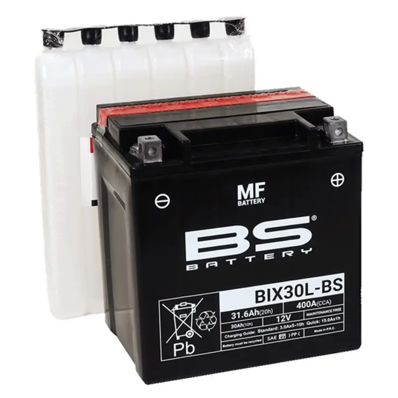 Jen Po Omezenou Doba Bezúdržbová motocyklová baterie BS-BATTERY BIX30L-BS