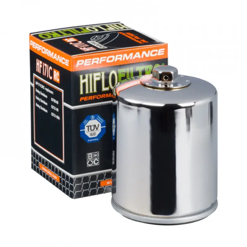 Expresní Doručení Olejový filtr HIFLOFILTRO HF170CRC Závodní chrom