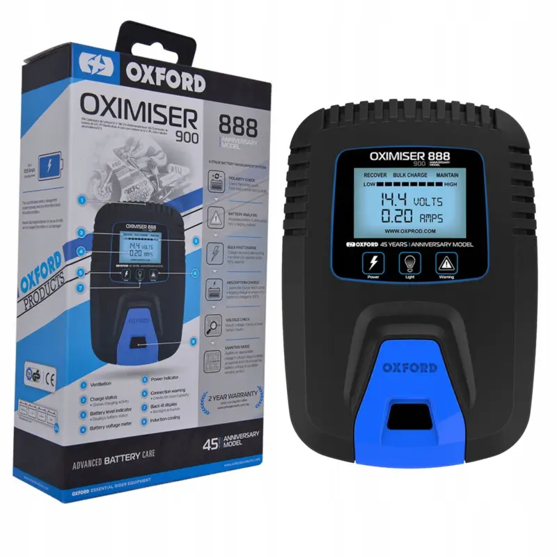 Top Prodej nabíječka Oximiser 888 OXFORD - Anglie (12 V, 0,9 A, 30 Ah)